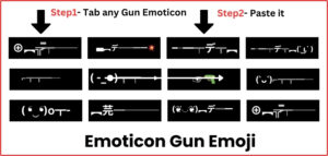 Emoticon Gun Text Symbol [⊕︻╦̵̵̿╤── ] Copy & Paste