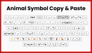 Animal Symbol Copy and Paste [🐑𓃰𓃷𓃦𓃰ꐑ՞•ﻌ•՞ꐑ]