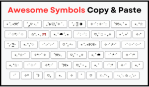 Awesome Symbols Copy and Paste [ ˖°♡ ˚˚ෆ˚˚₊· ͟͟͞͞ ]