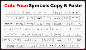Cute Face Symbols Copy Paste [( ͡ᵔ ͜ʖ ͡ᵔ )(ᵔᴥᵔ)ฅ^•ﻌ•^ฅ]