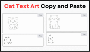 Cat Text Art Copy and Paste